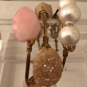 3 coordinating bourbon & boweties bracelets